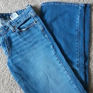 Levi's Low Waist Boot Leg Cut Jeans